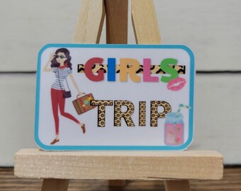 Girls Trip Sticker | Hydroflask sticker | Stick for Girlfriends | Water Resistant Sticker