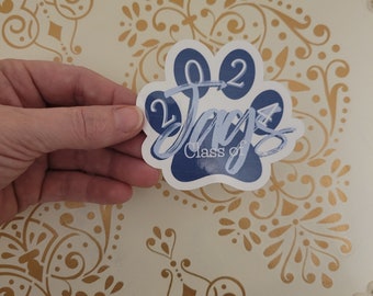JAGS-mascottesticker | Sticker mascotte | Schoolgeest | Leraarcadeau | Laptopsticker | Stickers waterflessen | Waterbestendige sticker