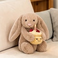 Jelly cat Bashful Beige Bunny Plush – 31cm Birthday Cupcake Stuffed Animal Toy product logo