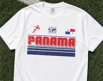 Panama 2026 Fußballfan-Shirt, individuelles Country Code Shirt, internationales Fußballturnier-Fangeschenk, Fußball-T-Shirt, WM 2026