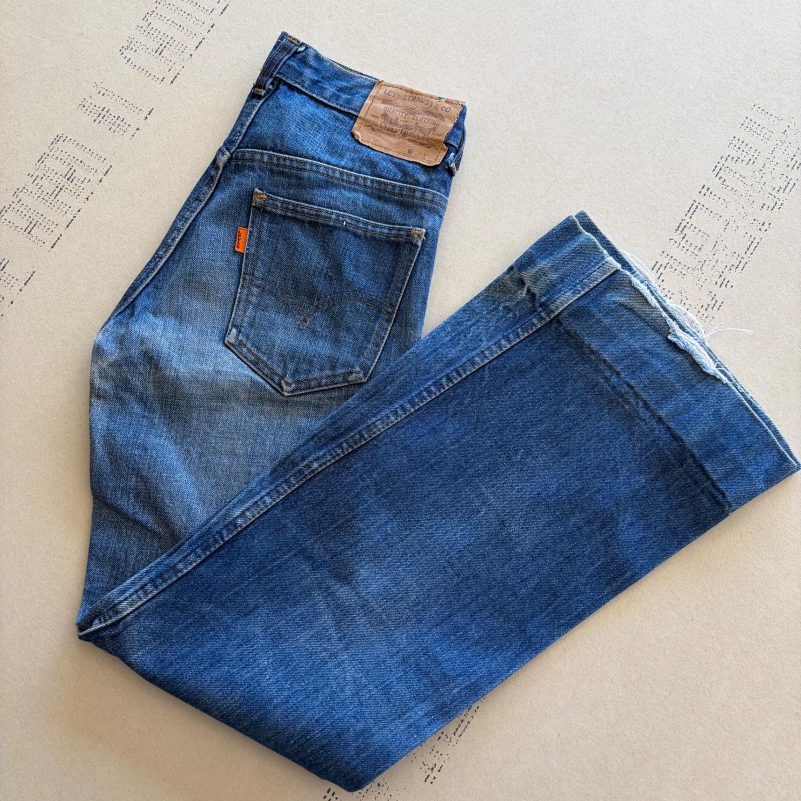 Levis 646 Orange Tab - Etsy