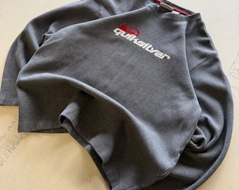 Y2K Quiksilver Grail Crewneck Sweater