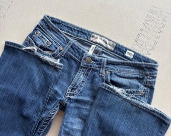 Y2K Low Rise Miss me style BKE Jeans