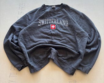 Y2K Switzerland Crewneck Sweatshirt
