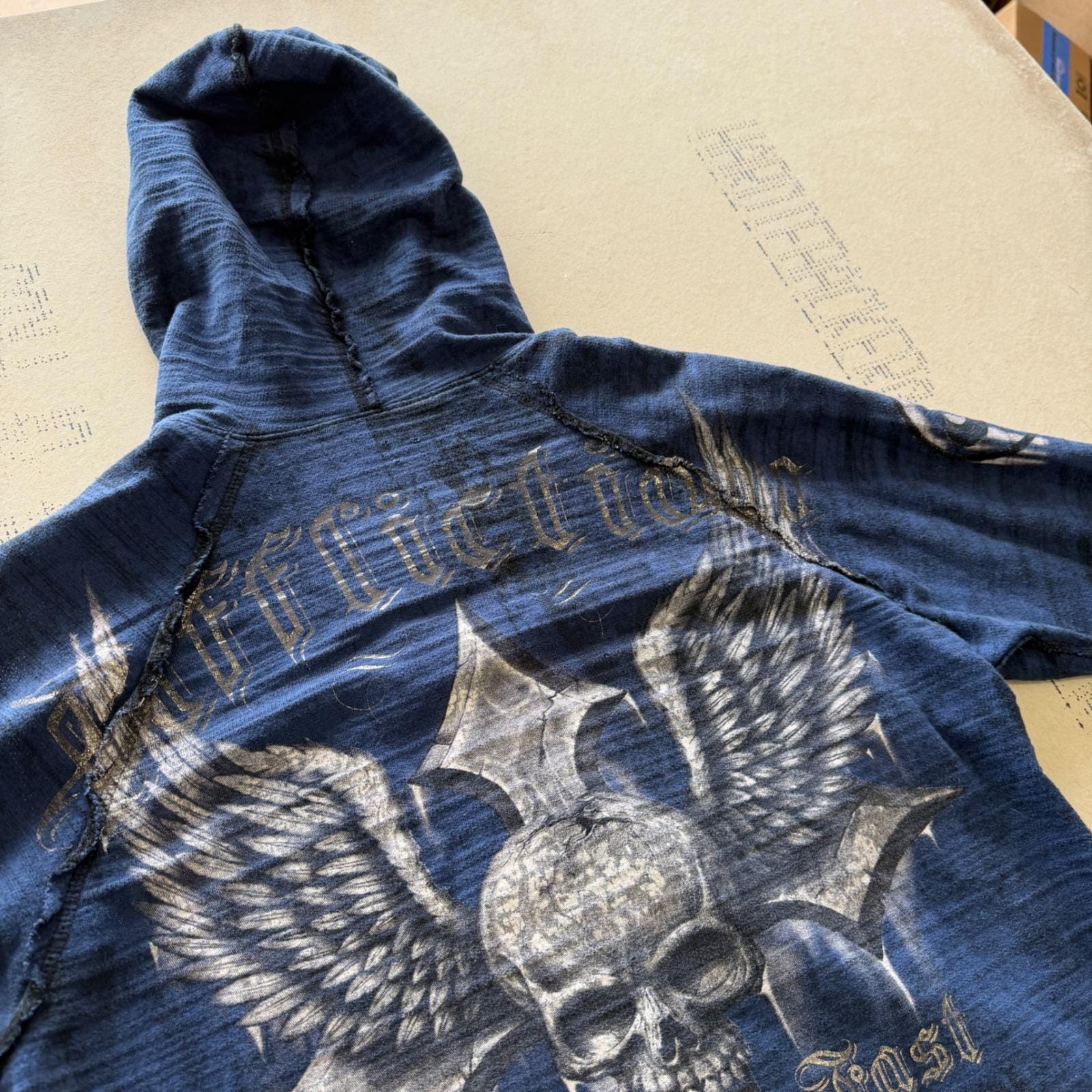 Y2k Affliction Hoodie - Etsy