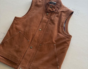 Vintage Pendleton Canvas Vest