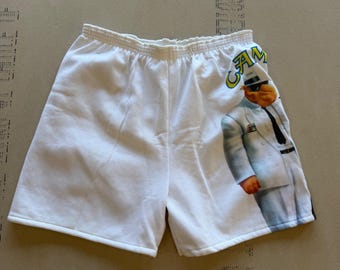Szorty Camel Joe z lat 90. w stylu vintage