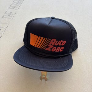 Vintage 90s AutoZone Trucker Hat