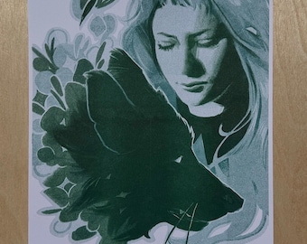 richeh and euini risograph print