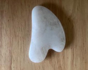 Quartz Gua Sha Heart