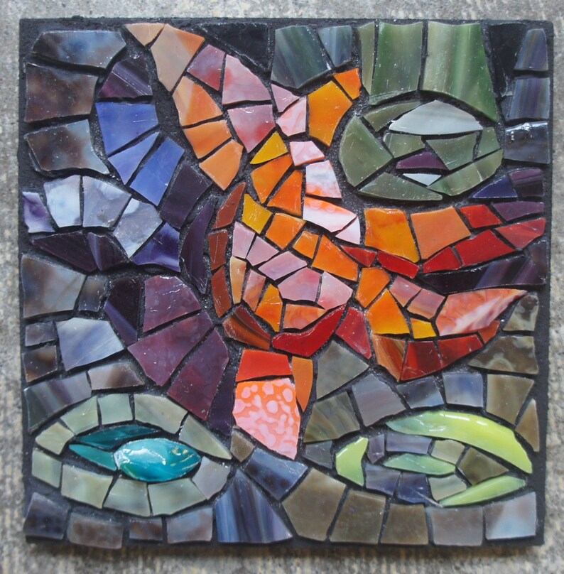 Tidepool Original Stained Glass Mosaic Wall Art - Stained Glass Mosaic Wall Art Tidepool Original Stained Glass Mosaic Wall Art - Stained Glass Mosaic Wall Art