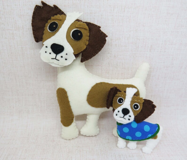 Dog Sewing Pattern Jack Russell Terrier Felt Sewing Pattern - Etsy UK