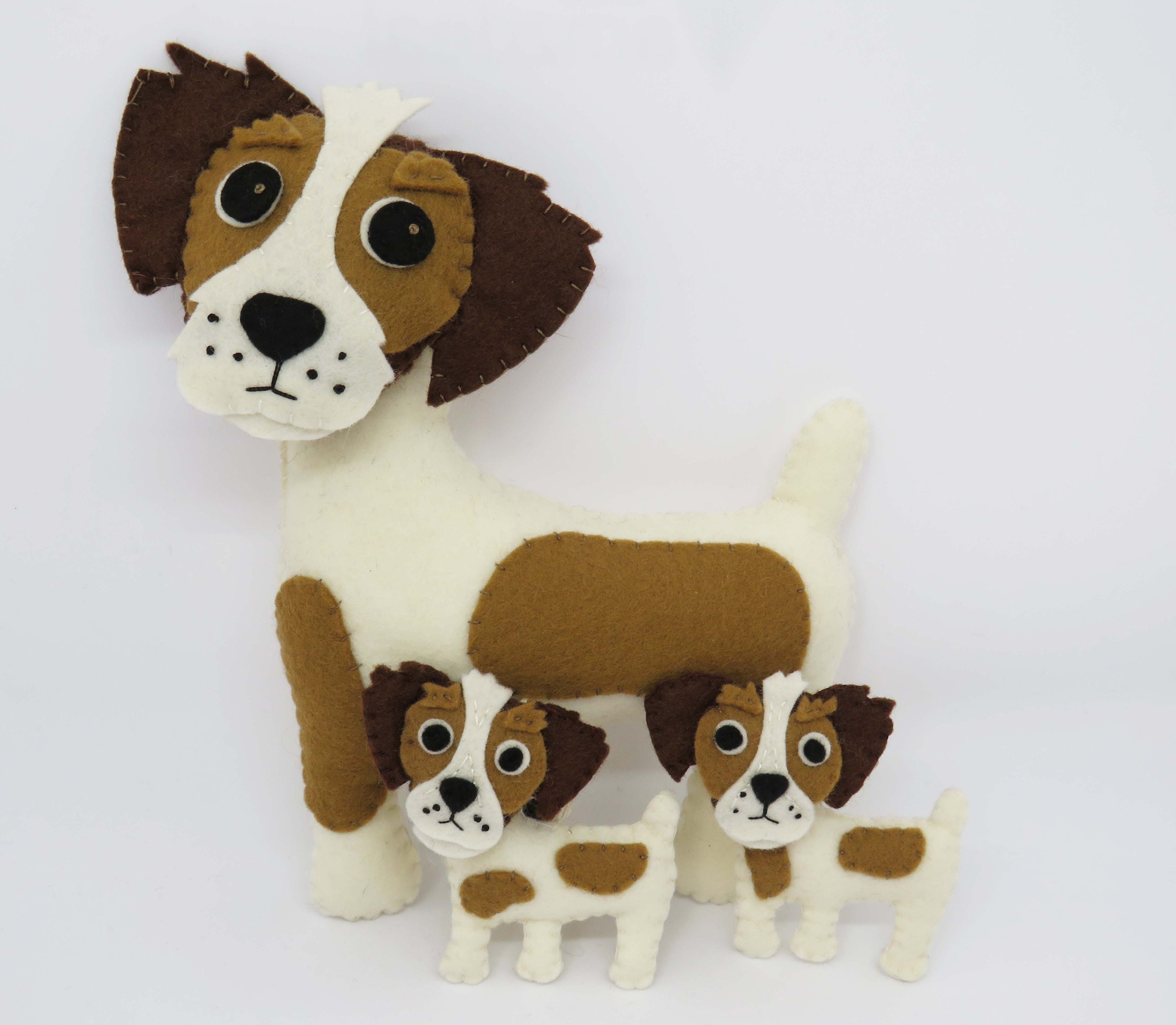 Jack Russell Terrier Sewing Pattern. Hand sewing Decoration | Etsy