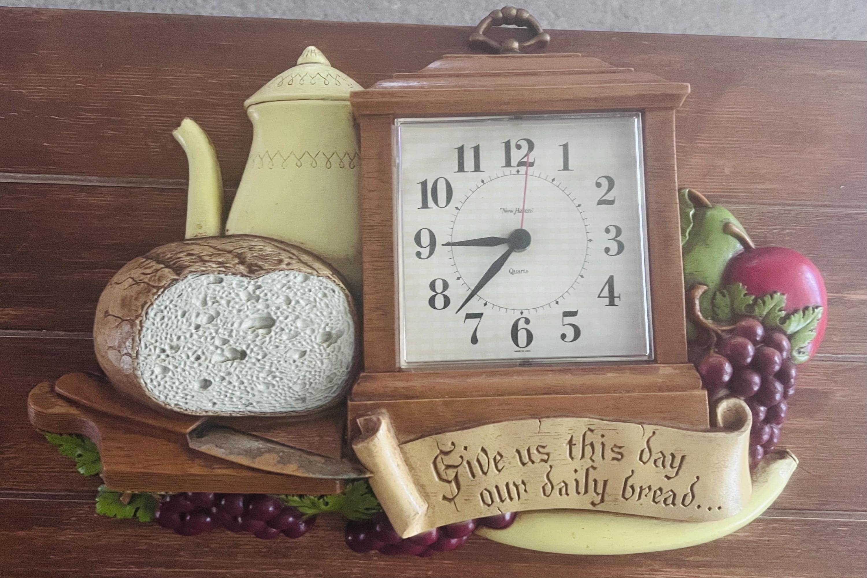 Vintage Burwood Wall Clock - Etsy