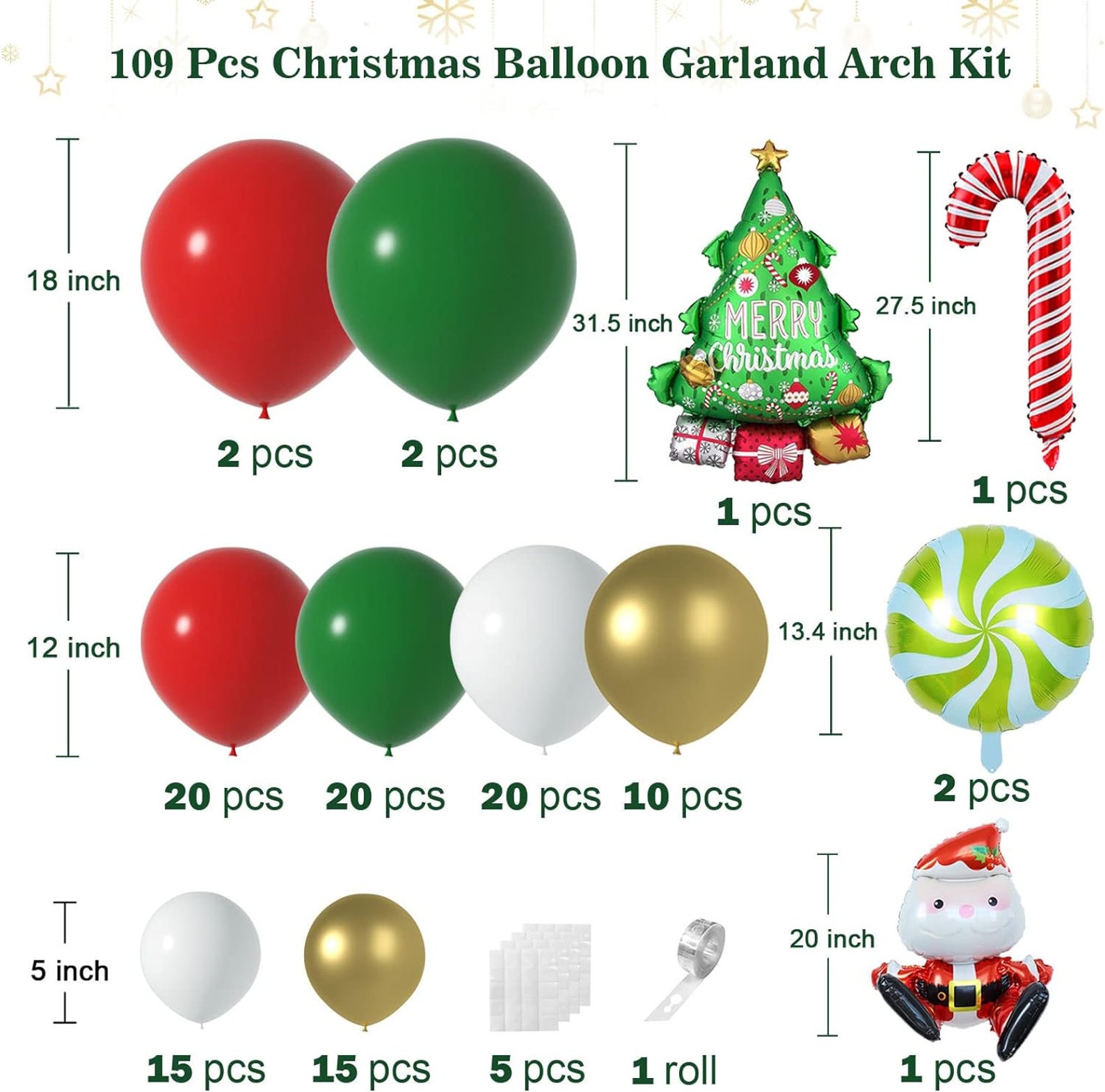 Kreat4joy Arctic Animals Party Banner - 3 Pack Winter Penguin Pennant Garland For Birthday, Baby Shower
