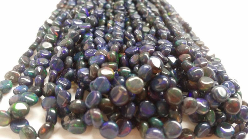 Black Opal Coins Natural