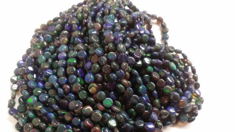 Black Opal Coins Natural