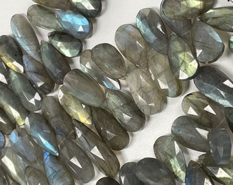 Labradorite Pears Faceted