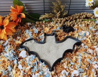 Bad sandbath - Halloween cage accessory - Hamster dig box