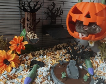 Rat accessories Halloween bundle - Rat hide