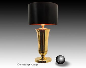 CHASE "Bedford" Brass Art Deco Lamp c.1939 - RESTORED