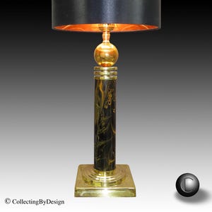 Vintage Machine Age Art Deco Marbled Bakelite Lamp c.1937  RESTORED