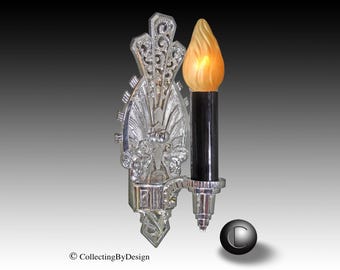Vintage LAPCO “Fan” High Style Modernist Art Deco Sconce c.1934 - RESTORED