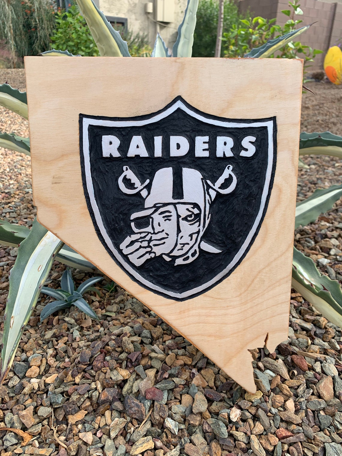 NFL Hand Carved Wooden Plaques Etsy