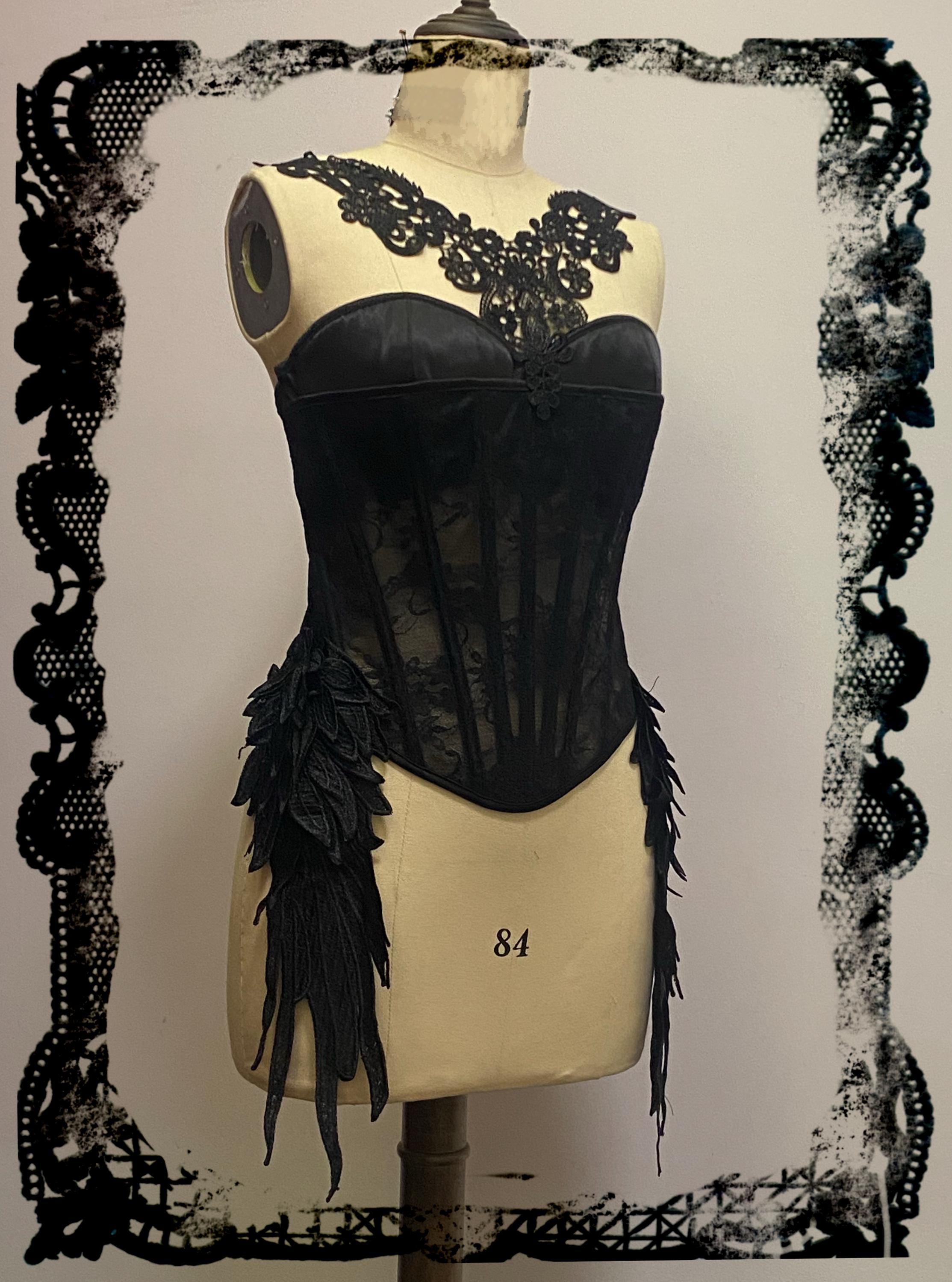 Corset Tops With Feathers - Etsy
