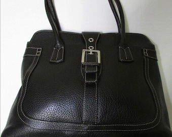 Vintage Mila Paoli Black Leather Backpack Bags | Mila Paoli Leather Backpack New | Poshmark main image 3