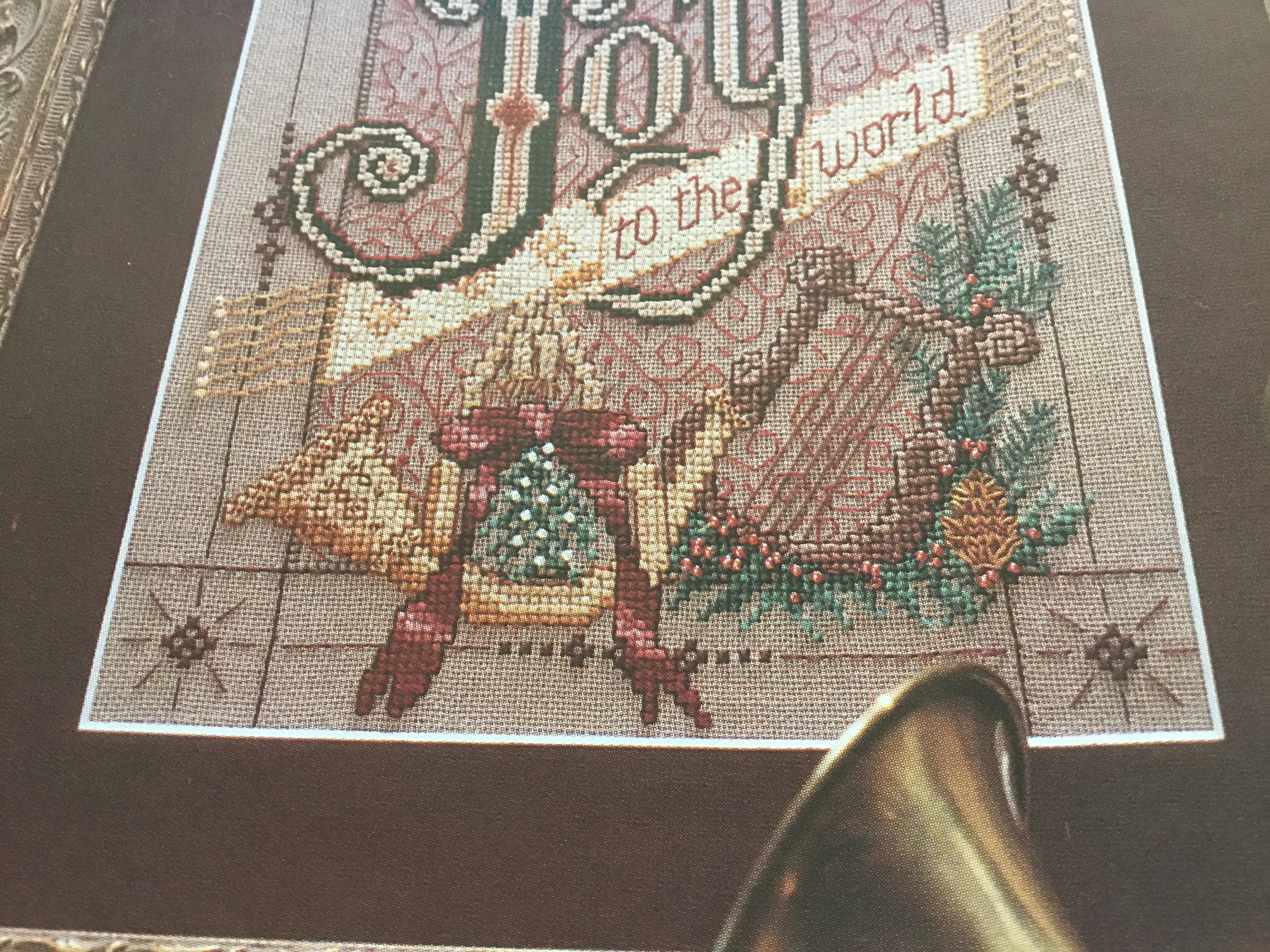 JOY to the WORLD Cross Stitch Pattern Only | Etsy