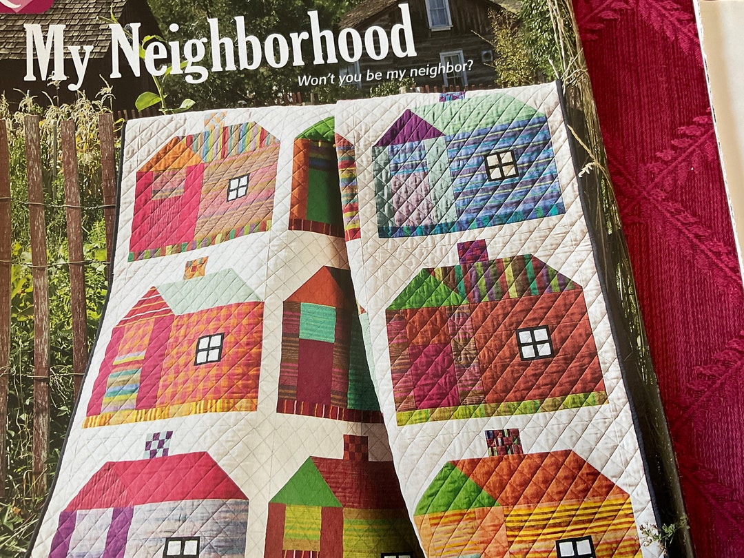 MY NEIGHBORHOOD Quilt Pattern Only Etsy
