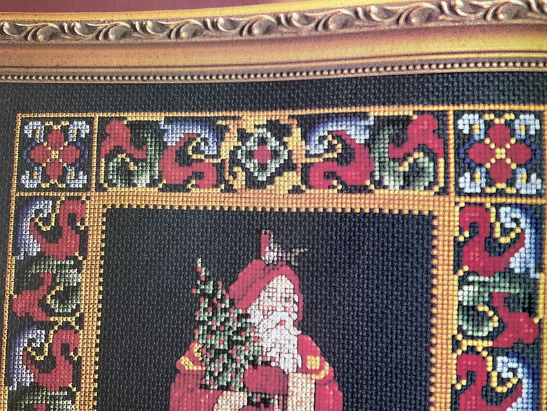OLDWORLD SANTA Cross Stitch Pattern Only Etsy