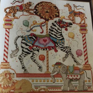 CAROUSEL HORSE - SEPTEMBER - Cross Stitch Pattern Only