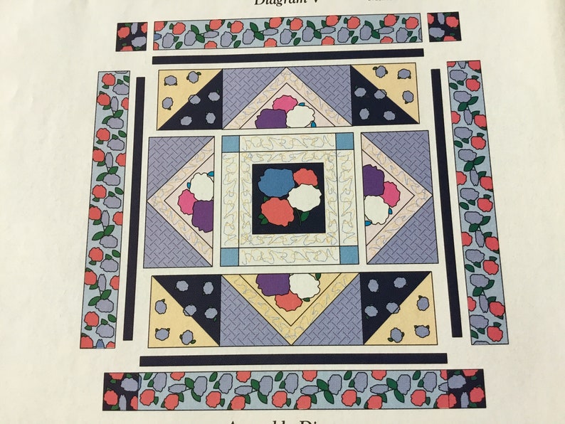 GARDEN MAZE Quilt Pattern Only Etsy