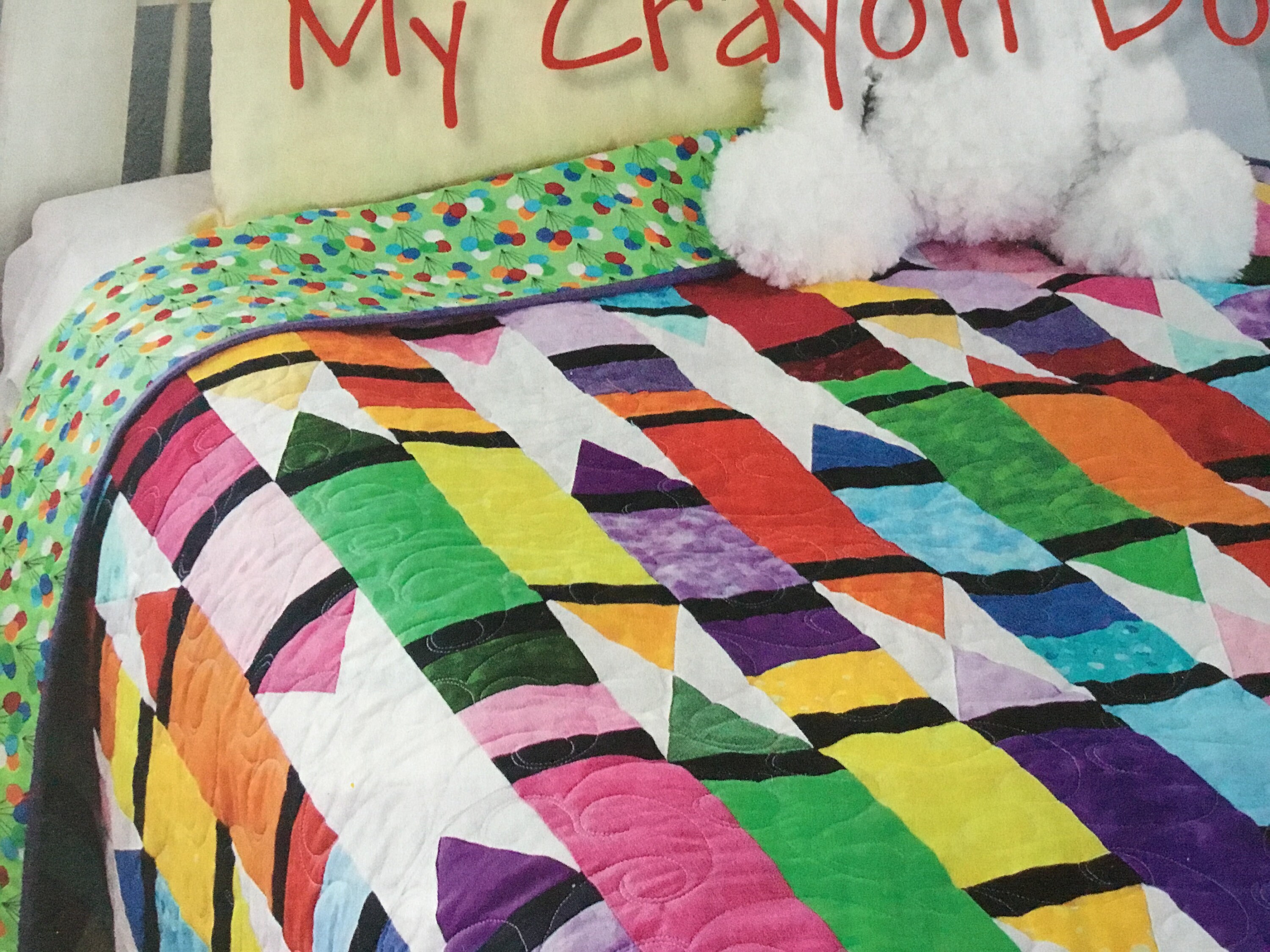 MY CRAYON BOX Quilt Pattern Only Etsy Canada