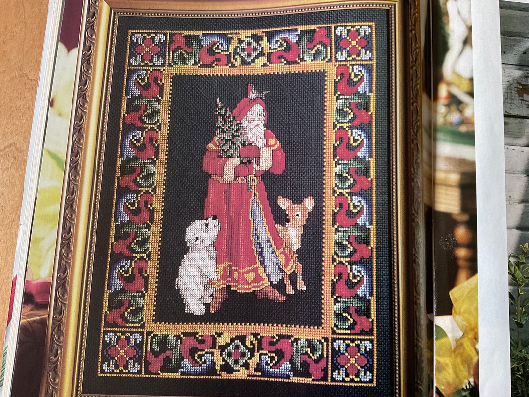 OLDWORLD SANTA Cross Stitch Pattern Only Etsy