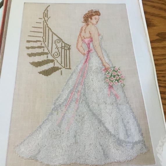 BRIDE Cross Stitch Pattern Only | Etsy