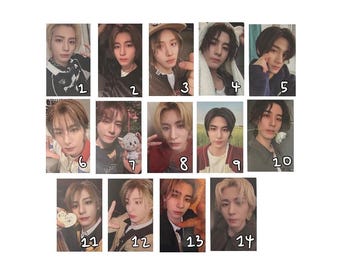Boynextdoor Leehan Riwoo Official Photocards (POB, Special Benefit Gift, Lucky Draw, YZY, Fansign, Broadcast)
