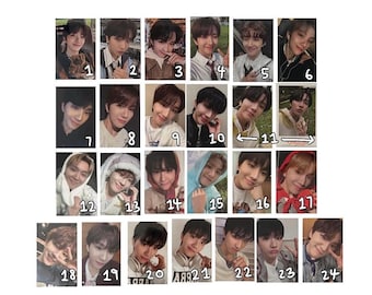 Boynextdoor Woonhak Sungho Official Photocards (POB, Special Benefit Gift, Lucky Draw, YZY, Fansign, Broadcast)
