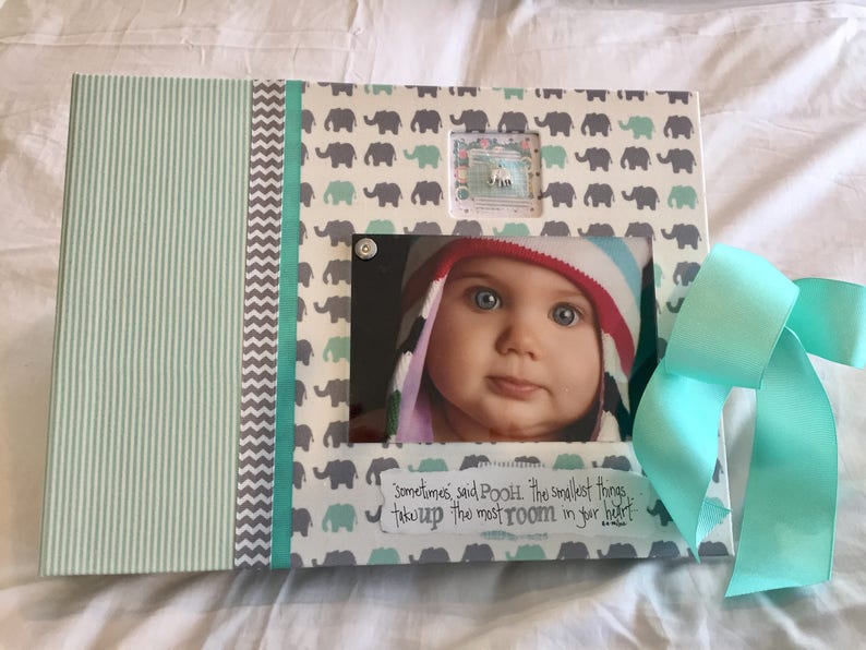 BABY MEMORY Book Gender Neutral Baby Book Girl or Boy Etsy