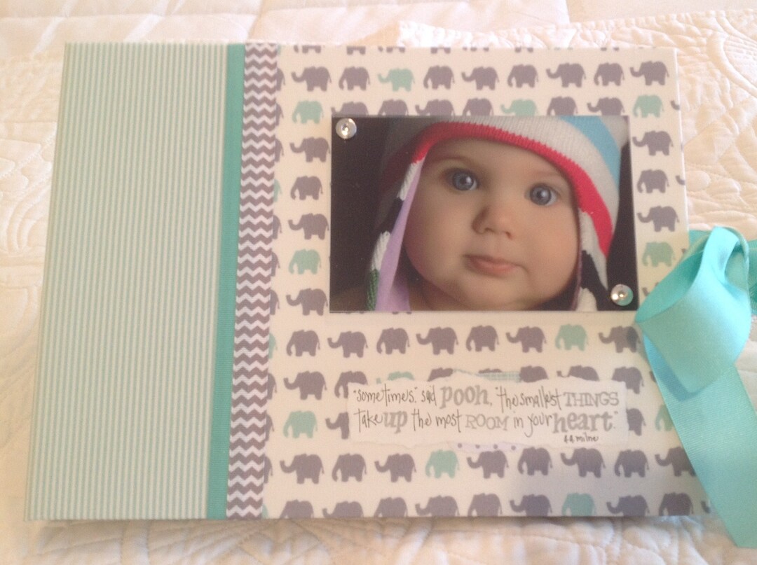 BABY MEMORY Book, Gender Neutral Baby Book, Girl or Boy Babybook, Years