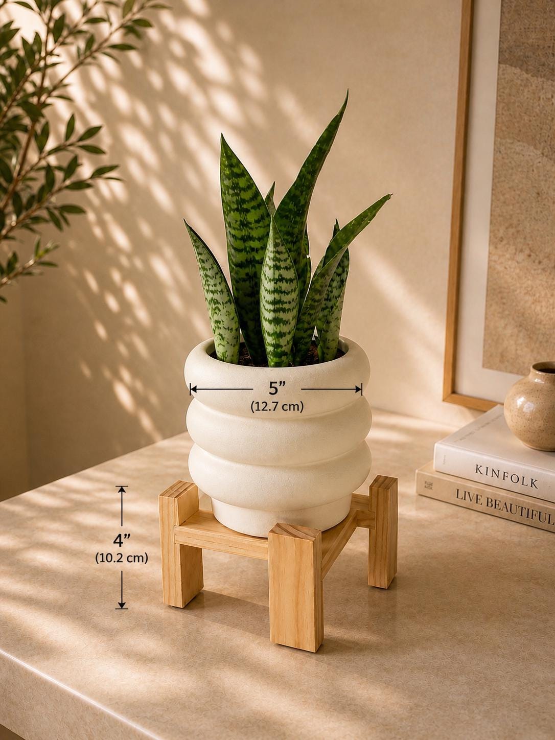 Wooden Spiral Stand - Etsy