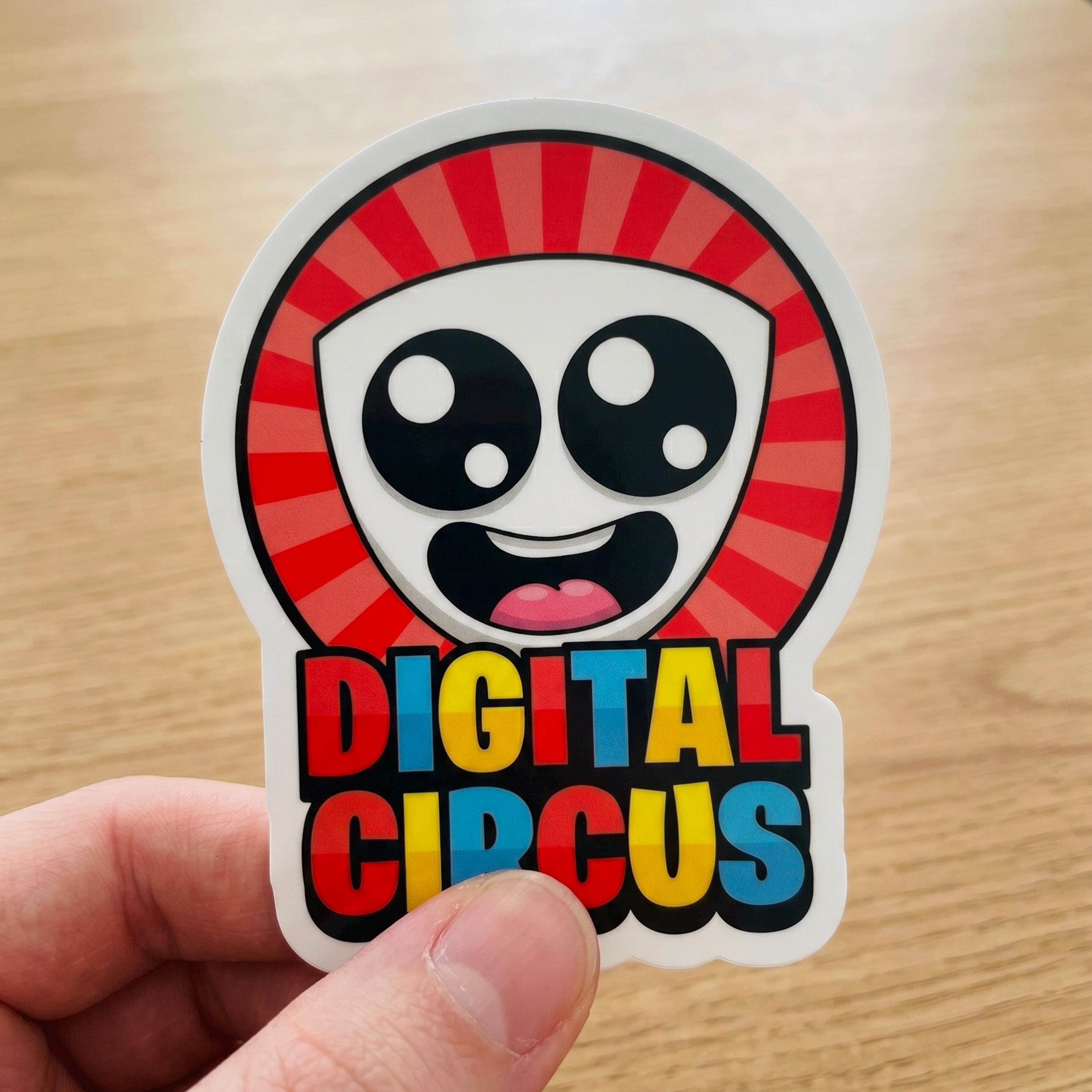 Amazing Digital Circus Gangle Cute Design Kiss-cut Sticker Stickers Car ...