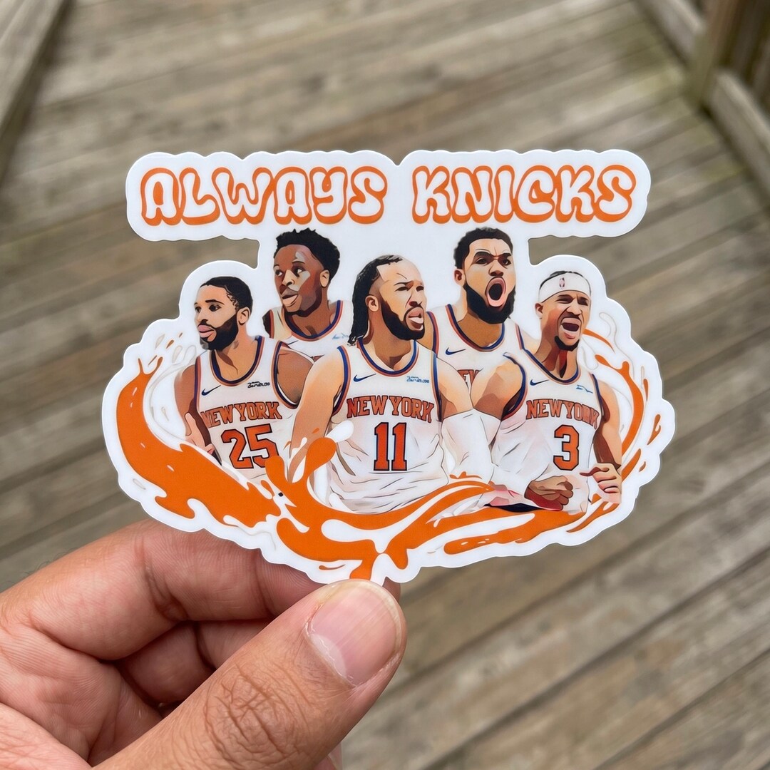 Always Knicks NBA Finals 2026 Kiss-cut Sticker Stickers Car Magnet Logo ...