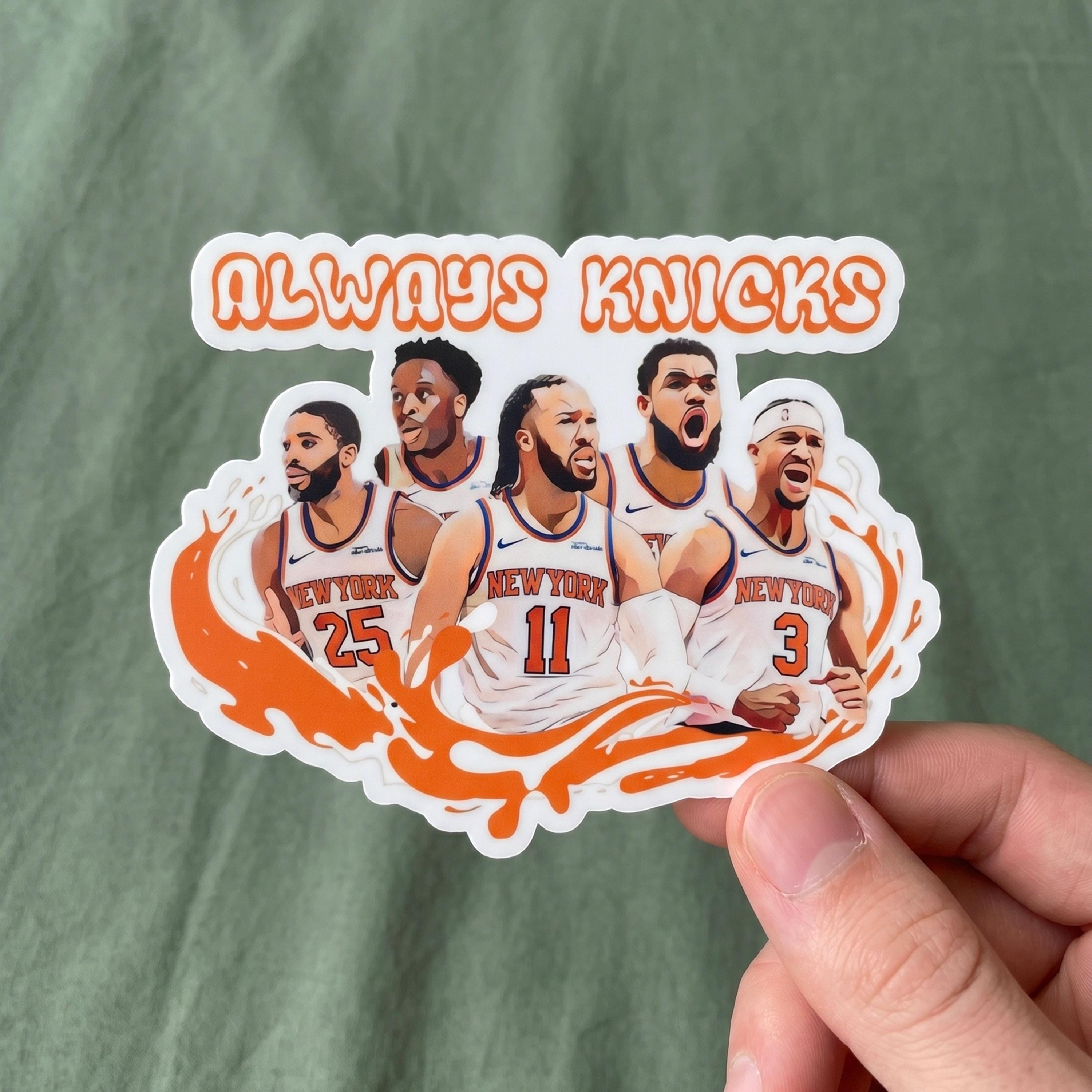 Always Knicks NBA Finals 2026 Kiss-cut Sticker Stickers Car Magnet Logo ...