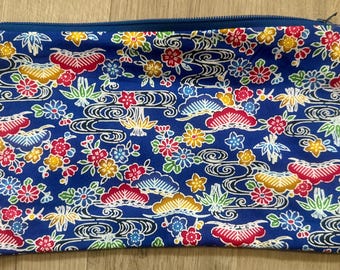 Cosmetic bag, travel case, toiletry bag, pencil case, party favor, quilted pouch, Purse, zippered bag, Gift, Pouch, case, bag, gift, favor