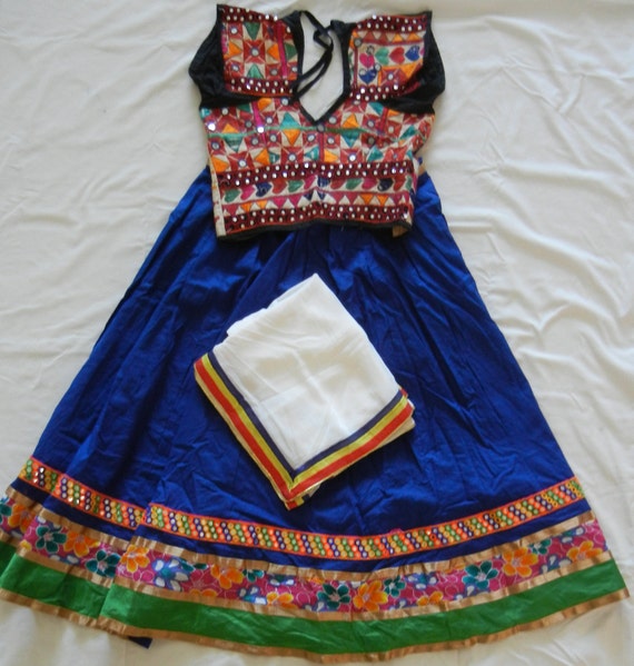 royal blue chaniya choli