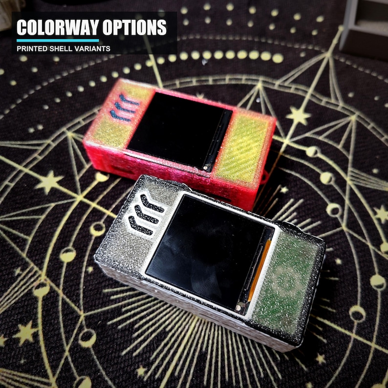 FingerBox Mini Linux Computer, 2GB Handheld Cyberdeck, Custom 3D Printed Case image 3