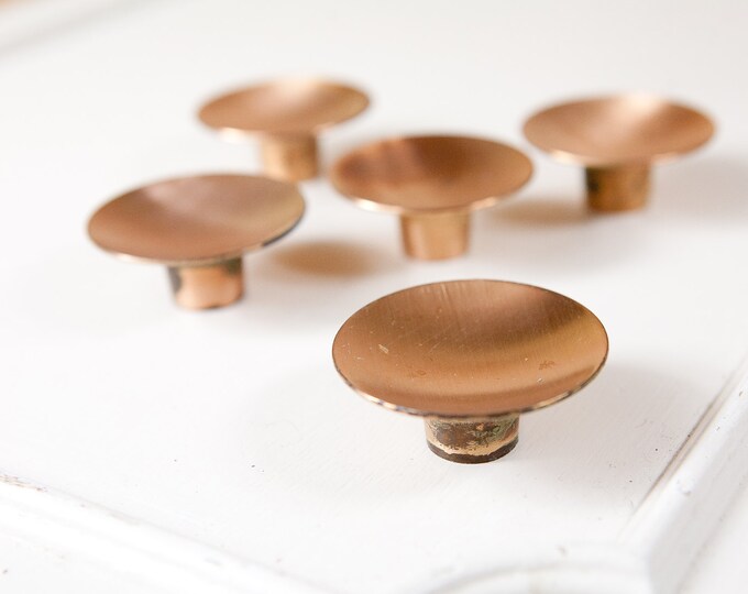 Brass Mid Century Hardware Pulls for and Drawers Etsy